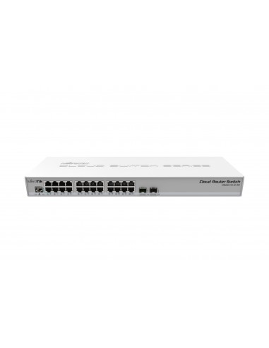 Mikrotik CRS326-24G-2S+RM мрежов суич...